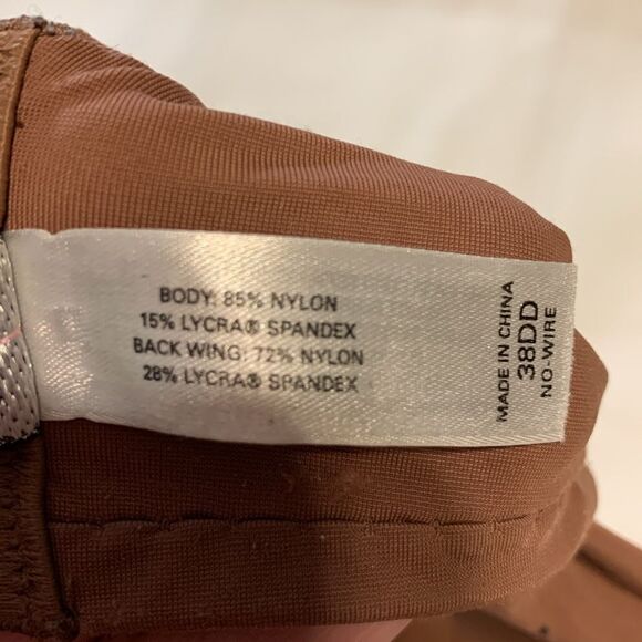 Victoria's Secret Size 38 DD "Body by Victoria Apex brown lightly padded bra - Picture 7 of 8